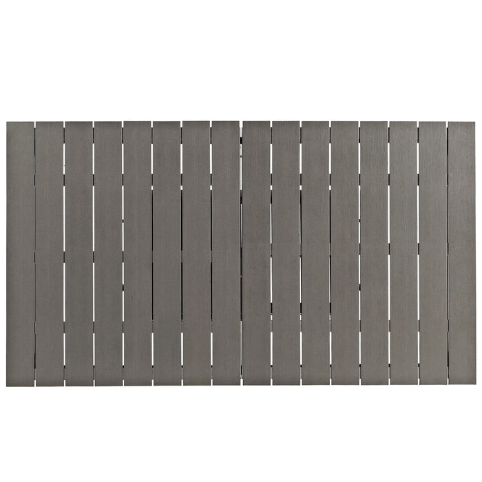 Shore Outdoor Patio Wood Dining Table - view 11