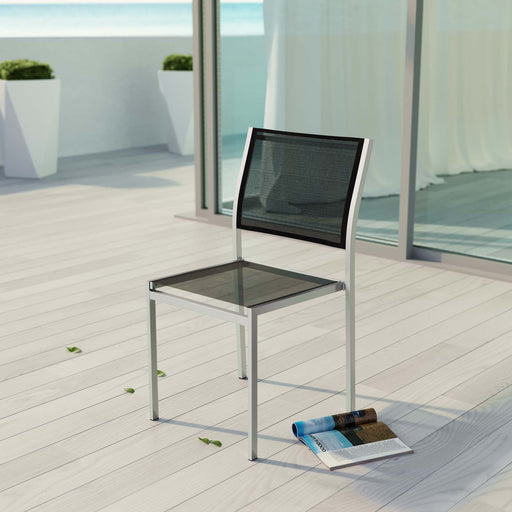 Shore Outdoor Patio Aluminum Side Chair - Modway \outdoor\dining chairs