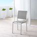 Shore Outdoor Patio Aluminum Side Chair - view 5