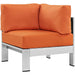 Shore Outdoor Patio Aluminum Corner Sofa - view 14