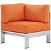 Shore Outdoor Patio Aluminum Corner Sofa - view 16