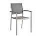 Shore Outdoor Patio Aluminum Dining Chair - view 6