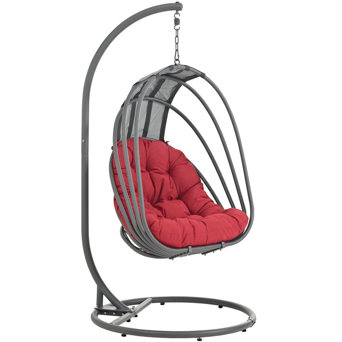 Whisk Outdoor Patio Swing Chair Without Stand