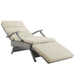 Envisage Chaise Outdoor Patio Wicker Rattan Lounge Chair - alternate angle view