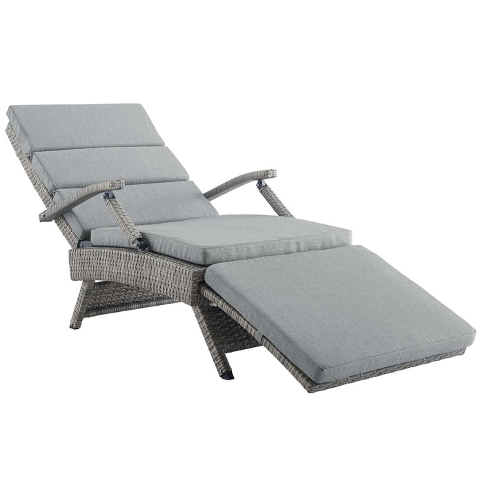 Envisage Chaise Outdoor Patio Wicker Rattan Lounge Chair - view 22