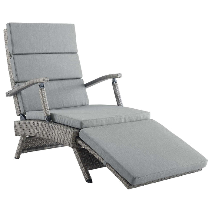Envisage Chaise Outdoor Patio Wicker Rattan Lounge Chair - view 26