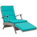 Envisage Chaise Outdoor Patio Wicker Rattan Lounge Chair - view 43