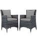 Summon 2 Piece Outdoor Patio Sunbrella® Dining Set - view 6