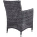 Summon 2 Piece Outdoor Patio Sunbrella® Dining Set - view 9