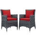 Summon 2 Piece Outdoor Patio Sunbrella® Dining Set - view 16