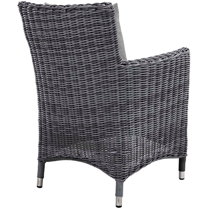 Summon 4 Piece Outdoor Patio Sunbrella® Dining Set - view 9