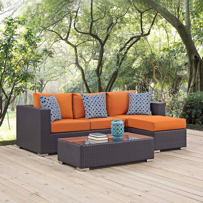 Convene 3 Piece Outdoor Patio Sofa Set - view 11