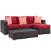 Convene 3 Piece Outdoor Patio Sofa Set - view 21