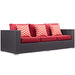 Convene 3 Piece Outdoor Patio Sofa Set - view 22