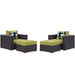 Convene 4 Piece Outdoor Patio Sectional Set - view 7