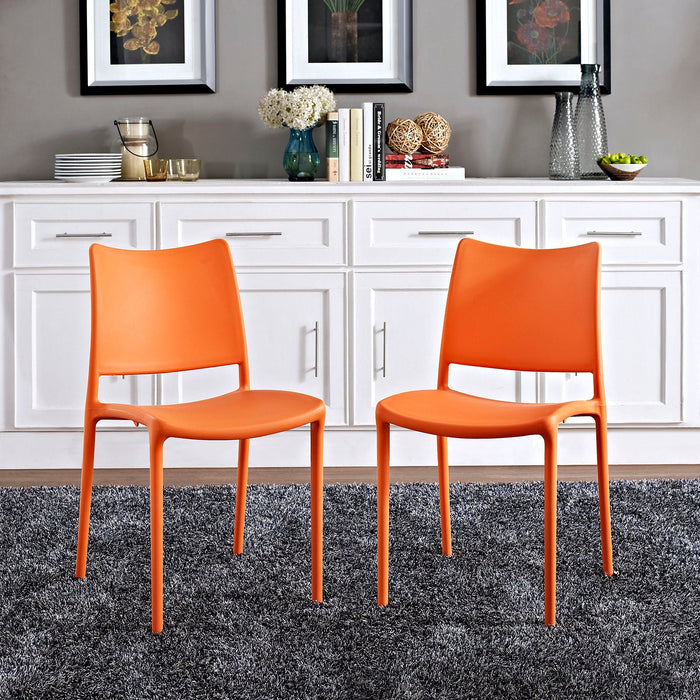 Modway Hipster Dining Side Chair Set of 2 - Close-Up