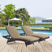 Convene Chaise Outdoor Patio Set of 2 - Modway \outdoor\chaise lounges
