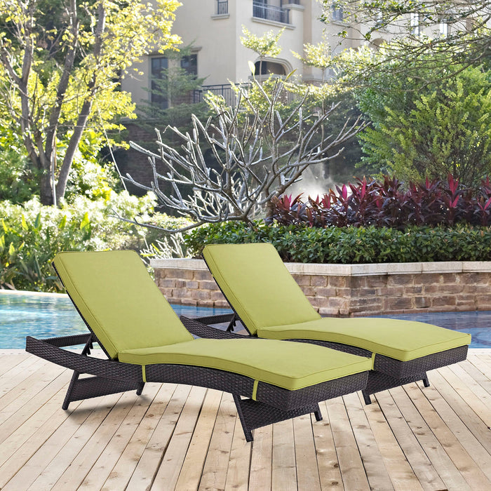 Convene Chaise Outdoor Patio Set of 2 - view 9
