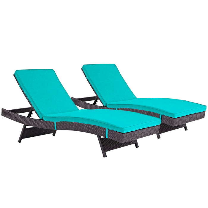 Convene Chaise Outdoor Patio Set of 2 - view 18