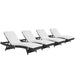 Convene Chaise Outdoor Patio Set of 4 by Modway - view 27