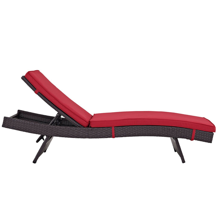 Convene Chaise Outdoor Patio Set of 6 by Modway - view 19