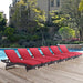 Convene Chaise Outdoor Patio Set of 6 by Modway - view 16