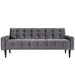Delve Performance Velvet Sofa - in lifestyle setting