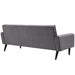 Delve Performance Velvet Sofa - detail close-up