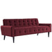 Delve Performance Velvet Sofa - view 6