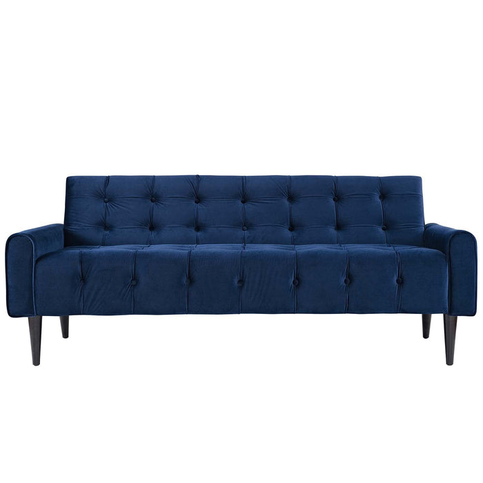 Delve Performance Velvet Sofa - view 12