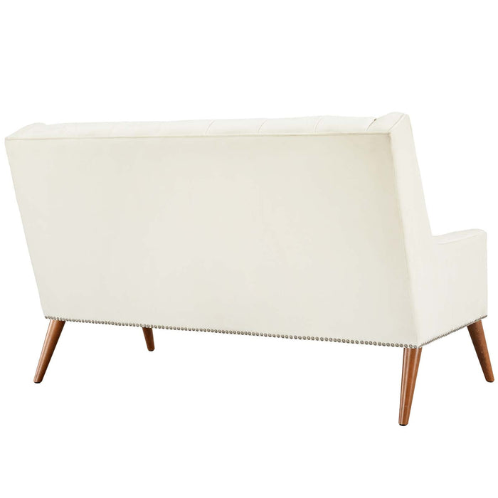 Peruse Performance Velvet Loveseat - view 11