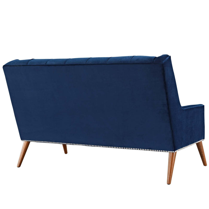 Peruse Performance Velvet Loveseat - view 15