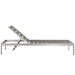 Shore Chaise Outdoor Patio Aluminum Set of 6 - in lifestyle setting
