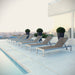 Shore Chaise Outdoor Patio Aluminum Set of 6 - Modway \outdoor\chaise lounges