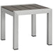Shore 2 Piece Outdoor Patio Aluminum Set - detail close-up