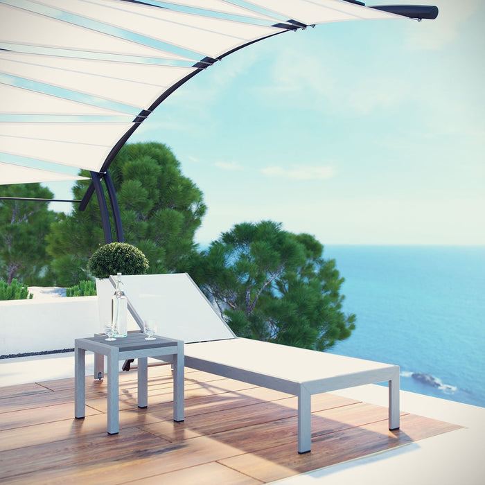 Shore 2 Piece Outdoor Patio Aluminum Set - view 16