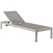 Shore Chaise Outdoor Patio Aluminum Set of 4 - view 8