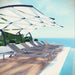 Shore Chaise Outdoor Patio Aluminum Set of 6 - view 6