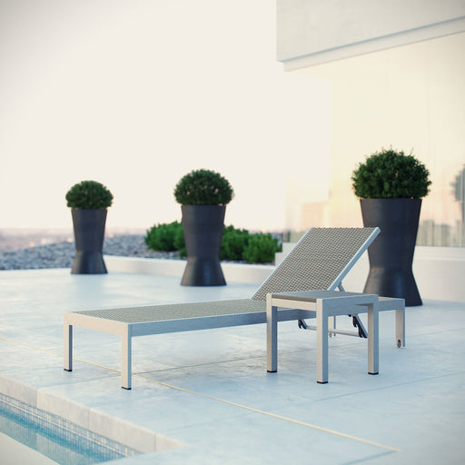 Shore 2 Piece Outdoor Patio Set - Modway \outdoor\chaise lounges