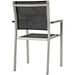 Shore 5 Piece Outdoor Patio Aluminum Dining Set - view 6
