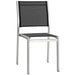 Shore 7 Piece Outdoor Patio Aluminum Dining Set - detail close-up