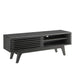 Modway Render 48” TV Stand Living Room Furniture in Brown - Side View