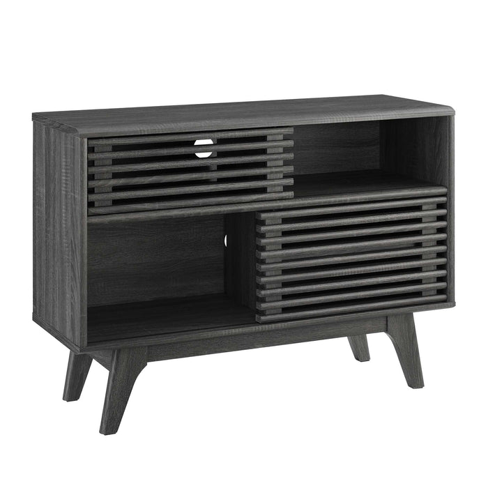 Modway Render Display Stand Living Room Furniture in Brown