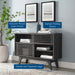 Modway Render Display Stand Living Room Furniture in Brown - Detail View