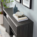 Modway Render Display Stand Living Room Furniture in Brown - Side View