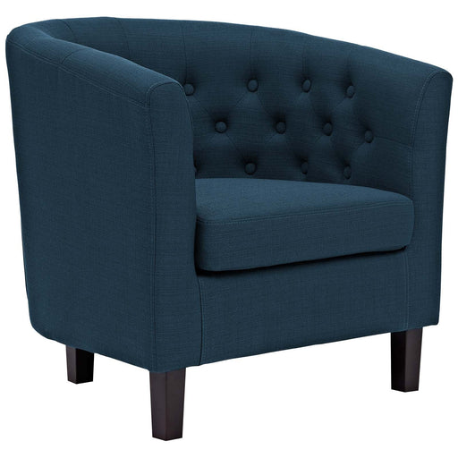Prospect Upholstered Fabric Armchair Azure EEI-2551-AZU