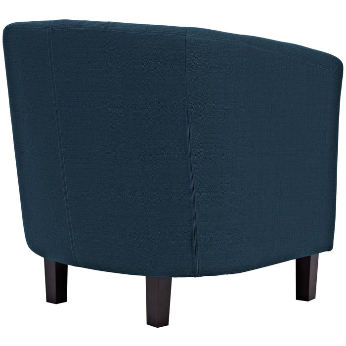Modway Prospect Chesterfield Armchair – Luxurious Upholstered Lounge Chair with... Living Room Furniture - Detail View