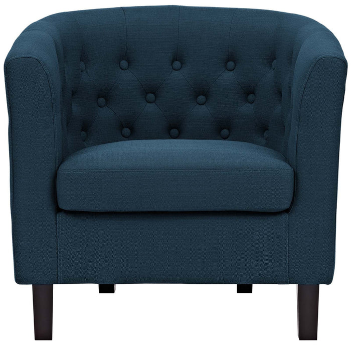 Modway Prospect Chesterfield Armchair – Luxurious Upholstered Lounge Chair with Button... Living Room Furniture - Close-Up