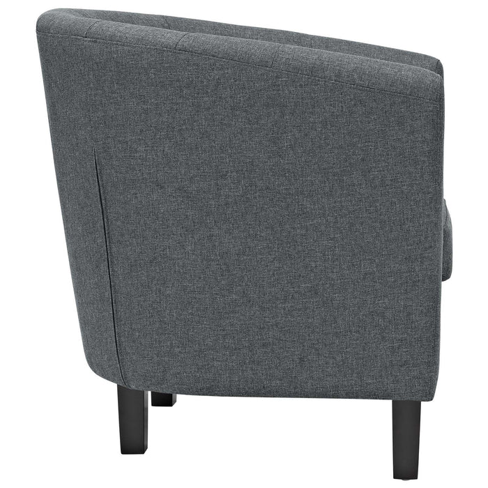 Modway Prospect Chesterfield Armchair – Luxurious Upholstered Lounge Chair with Button... Living Room Furniture - View 26