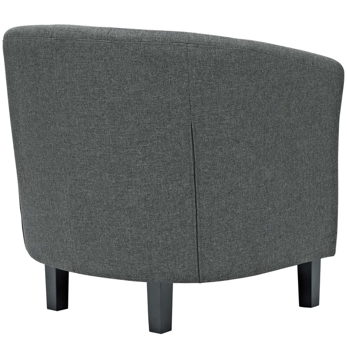 Modway Prospect Chesterfield Armchair – Luxurious Upholstered Lounge Chair with Button... Living Room Furniture - View 27